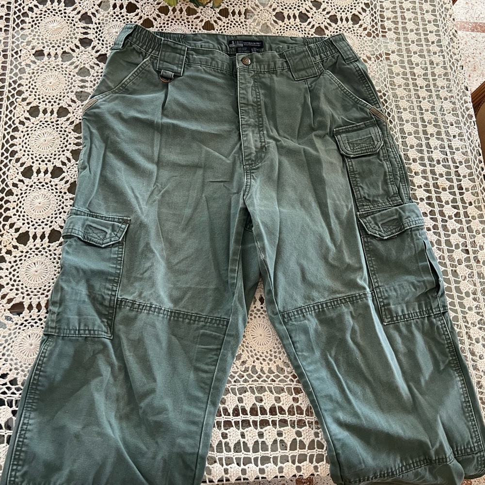 Green Cargo Pants by 5.11 Tactical